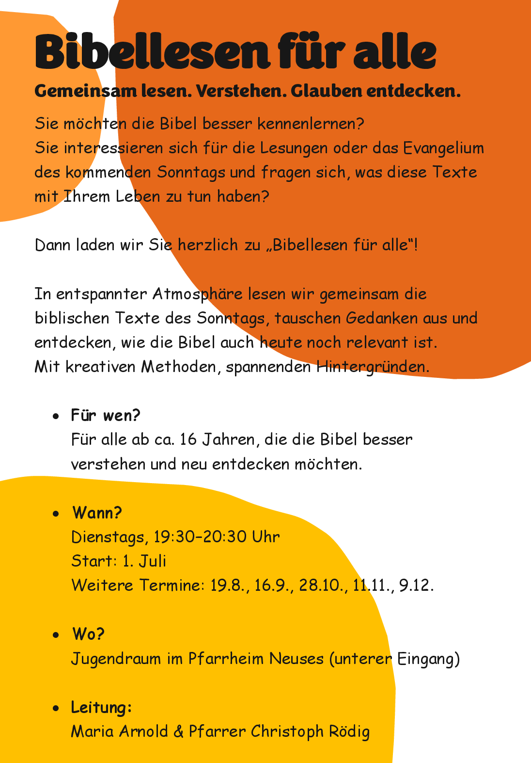 Bibellesen für alle, in Freigericht-Neuses