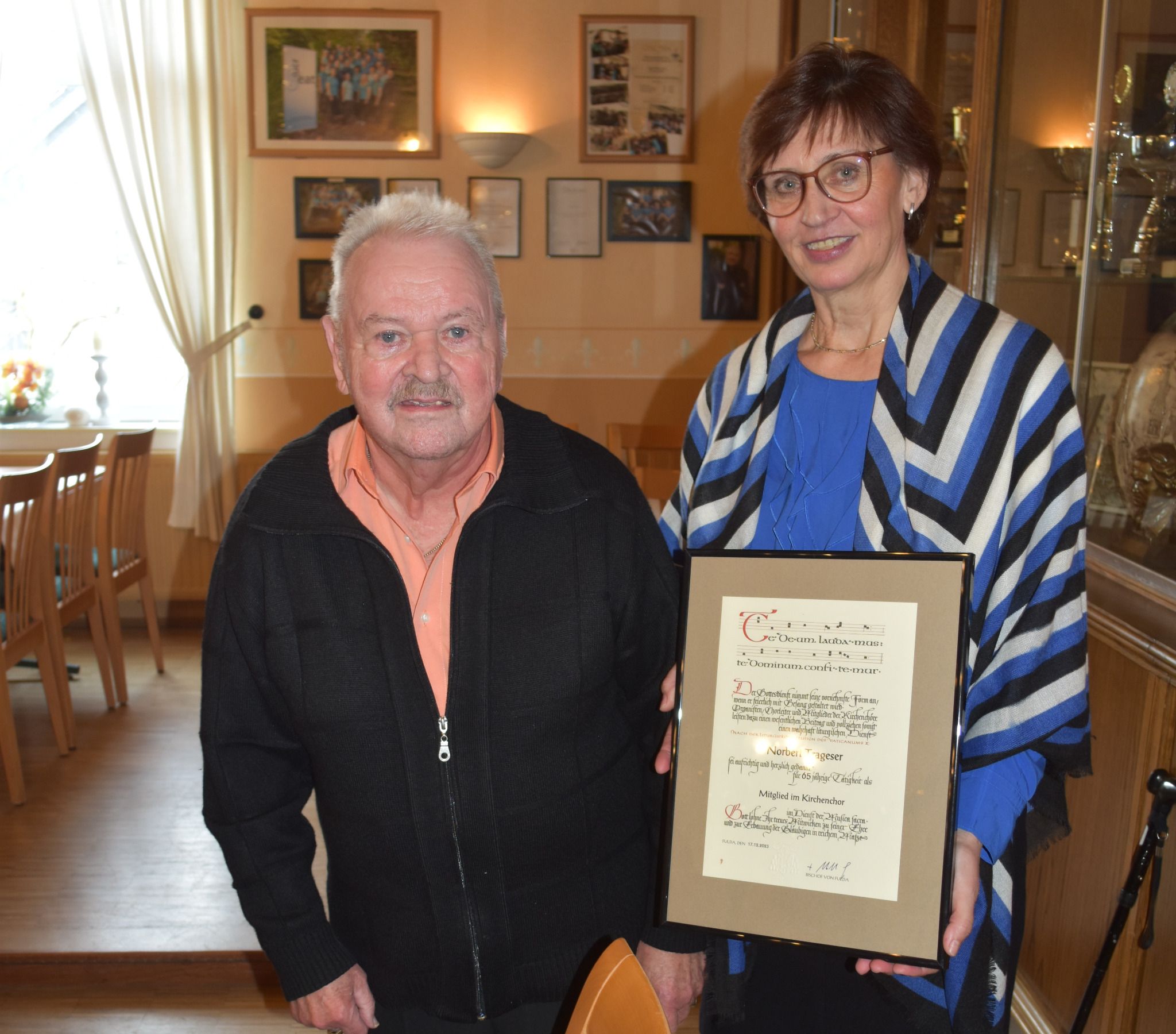 Ehrung Norbert Trageser