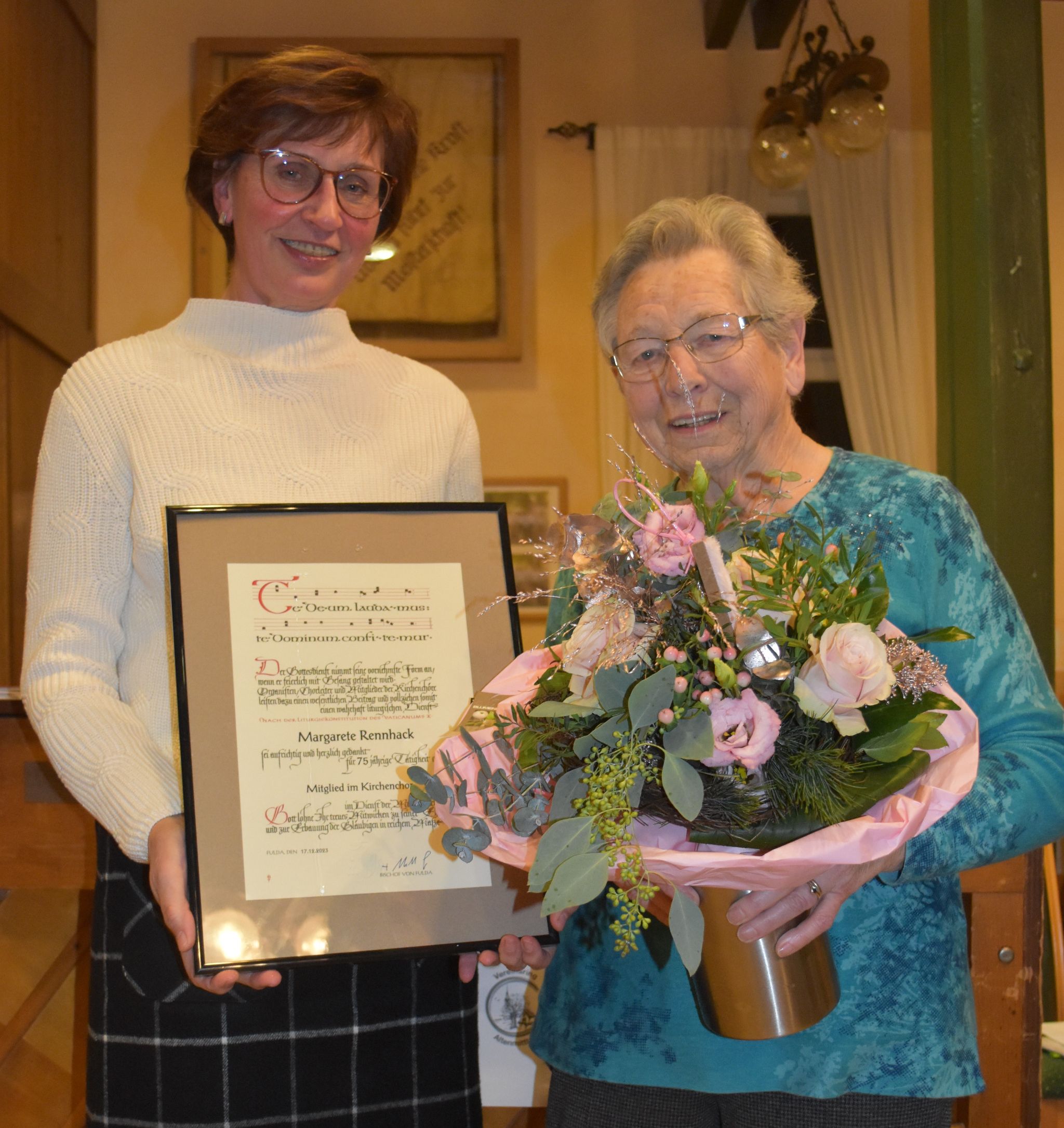 Ehrung Margarete Rennhack