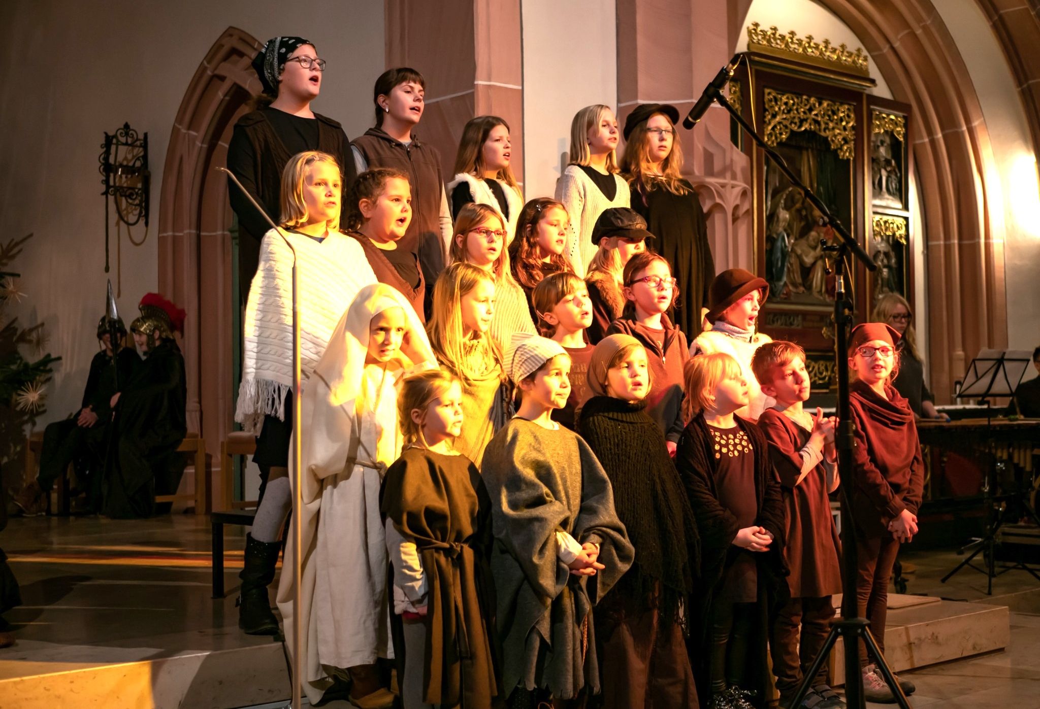 Der Kinderchor HosAnnas aus Somborn