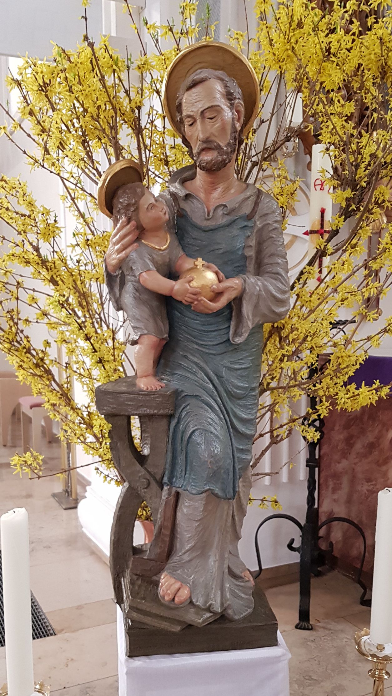 Josef mit dem Jesuskind